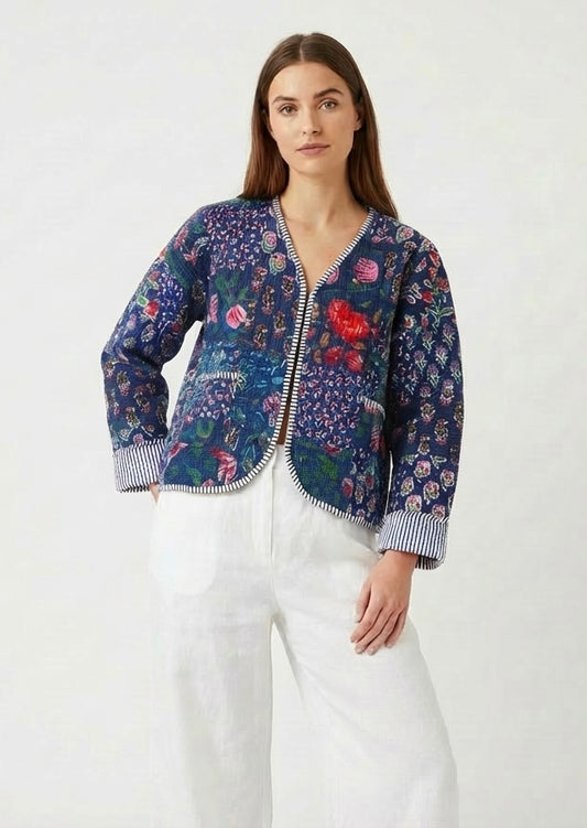 Quilted Cotton Jacket - One Size