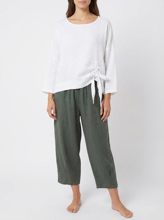 Italian Linen Harem Trousers - One Size