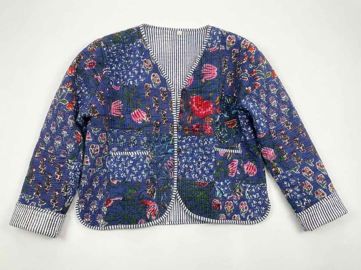 Quilted Cotton Jacket - One Size