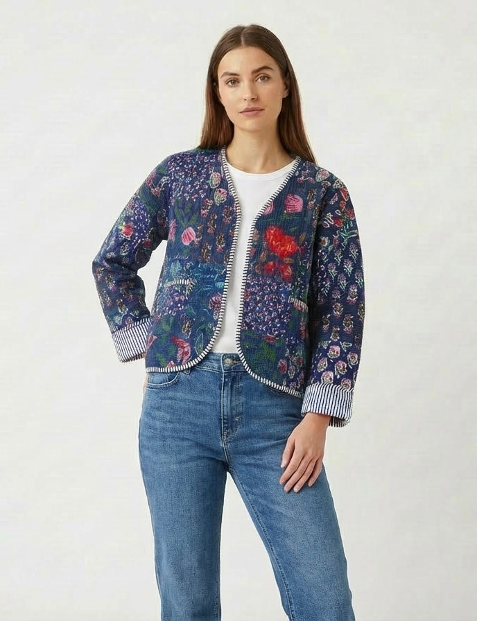 Quilted Cotton Jacket - One Size