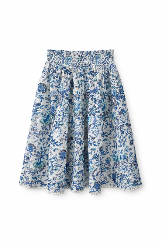 GOUBI: Cotton Skirt