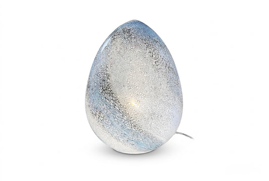 Contemporary Frosted Glass Glow Lamp