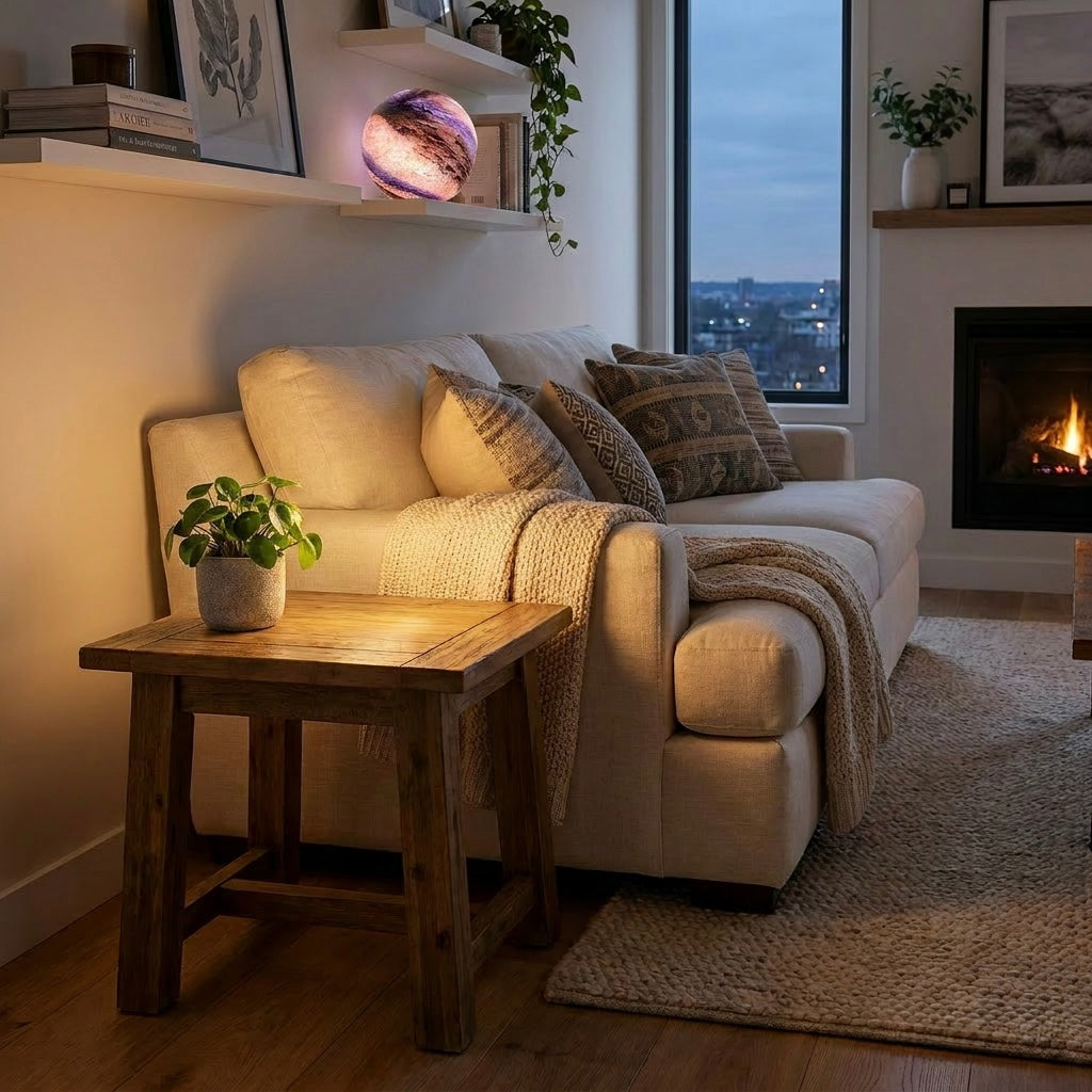 Glass Sphere lamp